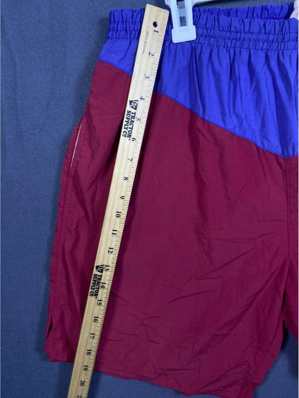 Vintage Swim Trunks Shorts Men's B.D. Baggies Gorpcore Oliver Tree RIP Sz. L VTG